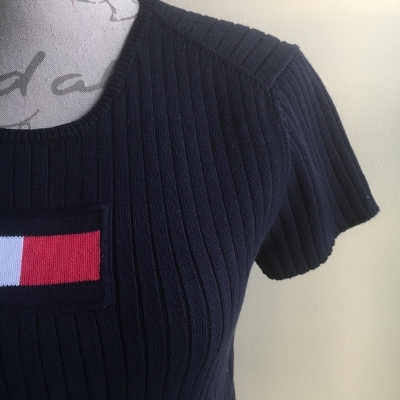 Vintage Tommy Hilfiger Jeans Women’s Top L - Picture 4 of 6